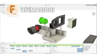 Come creare VIDEO-ANIMAZIONI in FUSION 360 - Fusion 360 Tutorial ITA