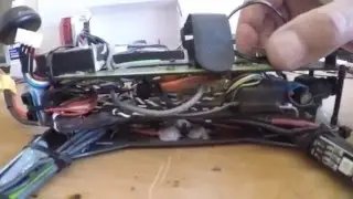 Quick look GT250 Racing FPV Quadcopter frame set up.