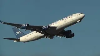 Aerolineas Argentinas A340-200 Morning Departure