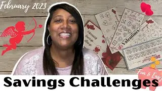 FEBRUARY SAVINGS CHALLENGES 2023 (Savings Challenges for Beginners, Small Budgets, Low Income)
