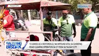 15 ka E-Bike ug 4 ka Motorsiklo, Na-impound sa Road Clearing Operation | Balitang Bisdak