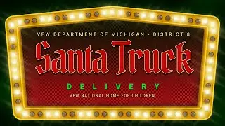 2020 Santa Firetruck Delivery