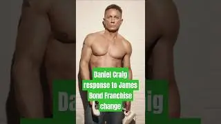 Daniel Craig response to James Bond Franchise change