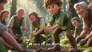 “The Magical Village of Evergreen 🌳 | A Heartwarming Story of Unity & Hope”