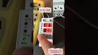 Teach you how to set the Voltage and Current Protector