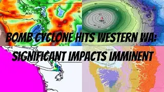 Bomb Cyclone Hits Western WA: Significant Impacts Likely