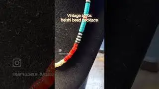 heishi bead necklace |Holdfast Treasures Etsy   