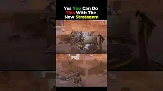 Yes You Can Do This With The New Stratagem - Helldivers 2