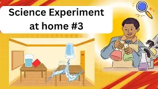 The glass and card experiment|Air pressure Science experiment for Class6/Grade 5 kids| STEM activity