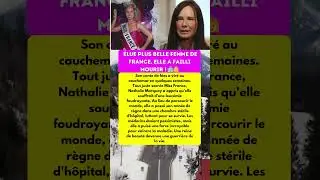 NATHALIE MARQUAY : MISS FRANCE ET FRAPP&Eacute;E PAR LA LEUC&Eacute;MIE ! 👑🎗️