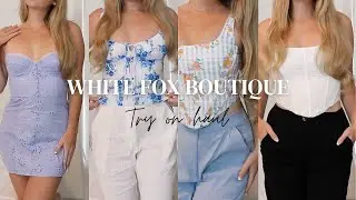 WHITE FOX BOUTIQUE HAUL | CORSET TOPS AND MORE 2023