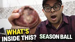 WHAT'S INSIDE THIS CRICKET RED SEASON BALL ?