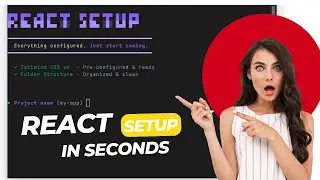 React App Setup in Seconds! | Fast, Clean & Customizable Project Starter 🚀