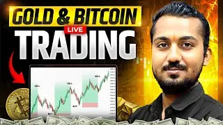 LIVE Forex & Crypto Trading | XAUUSD Gold + BTCUSDT | Live Market Analysis 🔥 9 Jan
