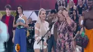Tia no Programa Legend&aacute;rios dia 16/04/2016