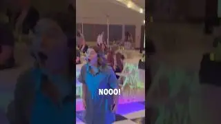 I Pretended to Shave My Head at a Wedding&hellip; My Wife FREAKED OUT! 😂 #Shorts #prank #bald #funny