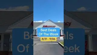 CVS Deals 8/31-9/06 #cvs #cvsdeals #cvscouponing #couponcommunity #couponing #deals #savemoney