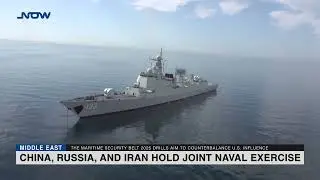 China, Russia, and Iran hold joint naval exercise