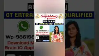 CT ENTRANCE-2024 Qualified Students List- 7 || MASTER BRAIN IQ || CT ENTRANCE PREPARATION