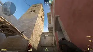 CS2 Mirage Apts Stationary Smoke of Bench