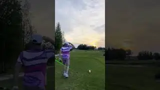 compensation for slice 😂 #golffun #golflife #golf #golfaddict #golffunny #round2 #shorts