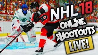 🔴 NHL 18 Online Shootouts! | Top 100 Shootout Player! | #RT50K
