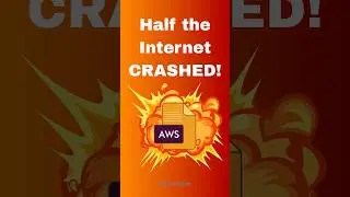 Half the Internet CRASHED! 😱 AWS Outage Explained 🌐💥