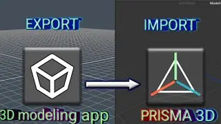 How To Export Model From 3d Modeling App To Prisma 3d
