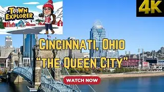 Cincinnati, Ohio - A Driving and Walking Tour [4K]