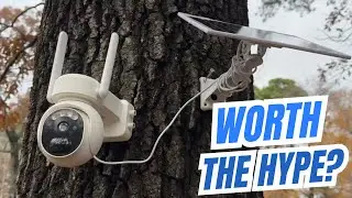 Ultimate 4G LTE Solar Security Camera: No WiFi Needed, 360&deg; View & Color Night Vision!
