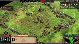 1v1 Arabia - Celts vs Hindustan - ELO 1600 - I thought i am britons and played defensive fedual
