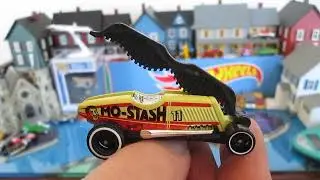 MO-STASH - Литая модель автомобиля Hot Wheels Mustache 2025 года - Распаковка и обзор игрушки - С...