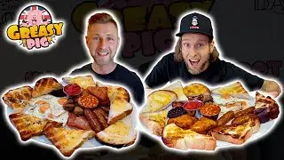 АНГЛИЙСКИЙ ЗАВТРАК ЗА 4 МИНУТЫ? НОВЫЙ РЕКОРД? ПОБЕЖДАЕТЕ @RandySantel@Beardmeatsfood@KatinaEatsKi...