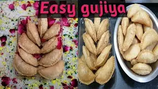 आसान तरीके से बनाएँ हलवाई जैसी खस्ता गुजिया | होली गुजिया | Gujiya Recipie | Gujiya | Mawa Gujiya