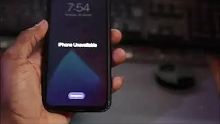 iPhone Unavailable fix -All iPhone 14 15 16 17 Pro Max-iPhone says unavailable on lock screen