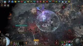 Path of Exile Keepers CoC Vaal Arc T16 Cloisters