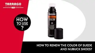 How to renew the color of suede and nubuck shoes? - Tarrago Nubuck Suede Color 🎨