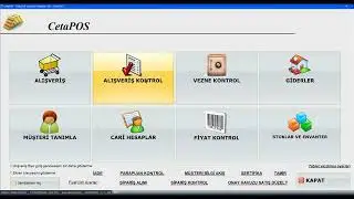 CetaSoft POS Tablet Uygulaması Tanıtım