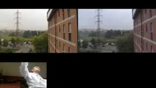 SONY DCR-PJ5 VS SAMSUNG HMX-F90 zoom test