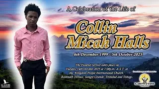 Funeral Service of Collin Micah Halls