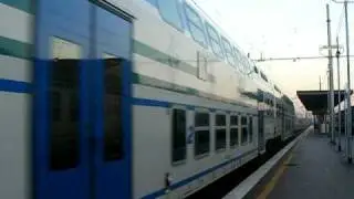 vivalto and regional train in Lucca, italy