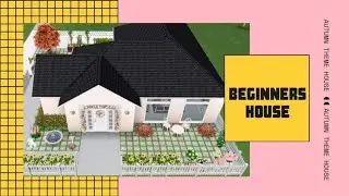 The Sims Freeplay | Beginners House Build | Autumn House