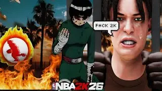 I Turned My NBA 2K Player Into Rock Lee… And Started DOMINATING