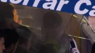 El Bakhtaoui headbutts the bench after injury woe