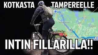 270km vuorokaudessa Intin fillarilla? | Kotka - Tampere