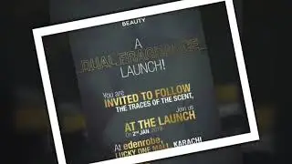 Glimpse of Edenrobe beauty perfume launch at LuckyOne Mall, Karachi