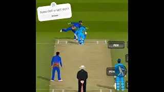 Out or Not out 🤔🤔 #rc2022 #cricket