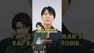 Attack on Titan voices #attackontitan #shingekinokyojin