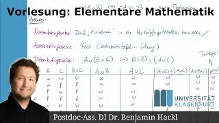 VU Elementare Mathematik, Einheit 1 (Aussagenlogik)