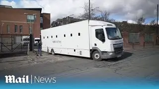 Van carrying Solong ship captain en route Hull Magistrates' Court